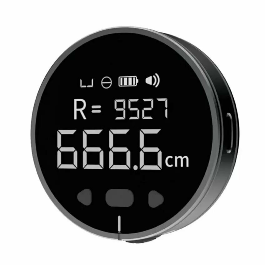 Картинки Электронная рулетка Xiaomi Duka Mini Q Electronic Ruler Black