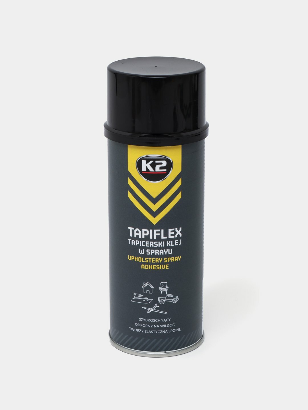 Клей аэрозольный K2 Tapiflex, для обивки, влагостойкий, 400мл — фото 1