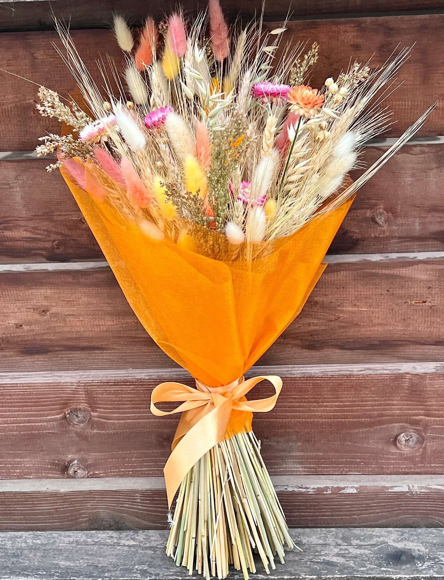 Букет сухоцветов Цветок вРуке 