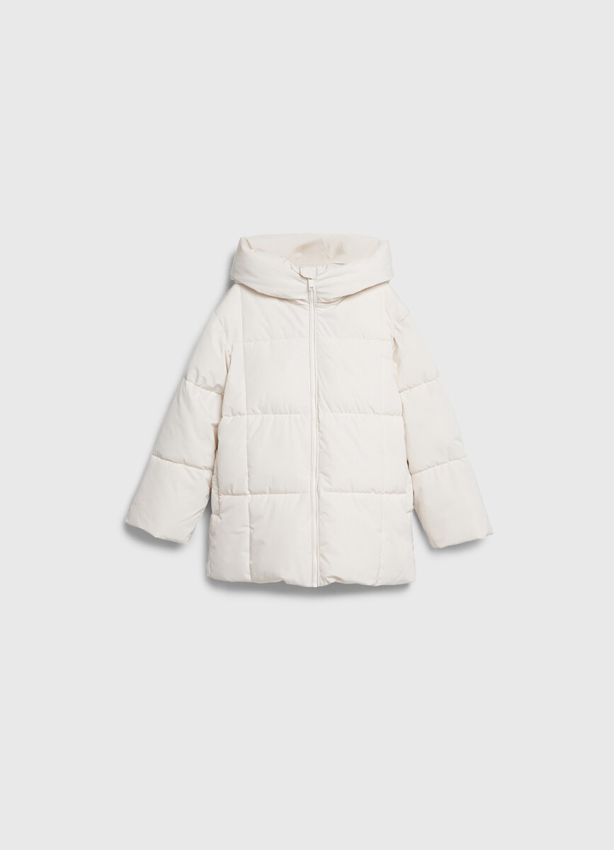 Пуховик O'STIN размер 104 слоновая кость