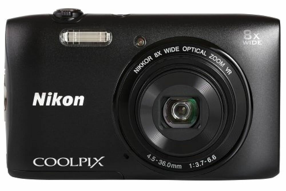Nikon Coolpix S3600 Black Цифровой компактный фотоаппарат