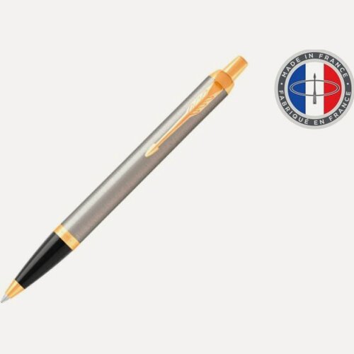 Изображение товара Ручка шариковая Parker IM Core K321 (CW1931670) Brushed Metal GT M чернила син. подар. кор.