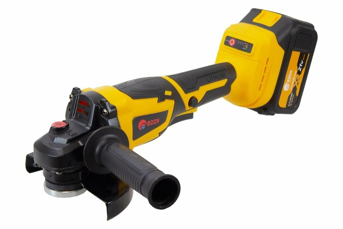 Акк. Машина шлифовальная угловая бесщеточная Edon Super AG-21/125BL