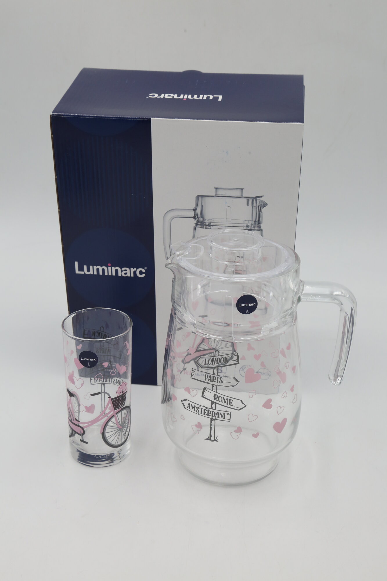 Набор для напитков LUMINARC "LATTICESY AMST+TIVOLI" V6674 7пр 1х3