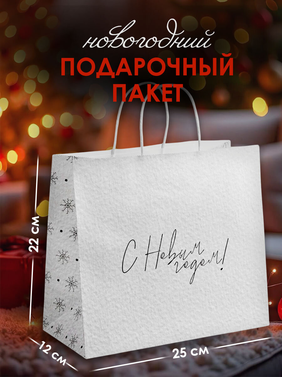 Пакет подарочный 