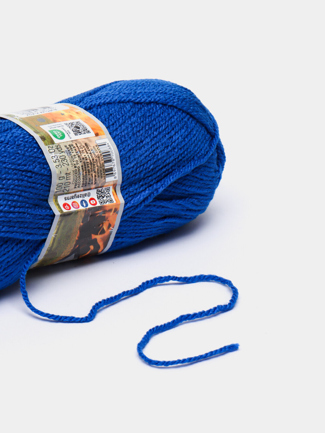 Пряжа-шнурок Alize Burcum, акрил, для ручного вязания, 100 г, длина 200 м — фото 1