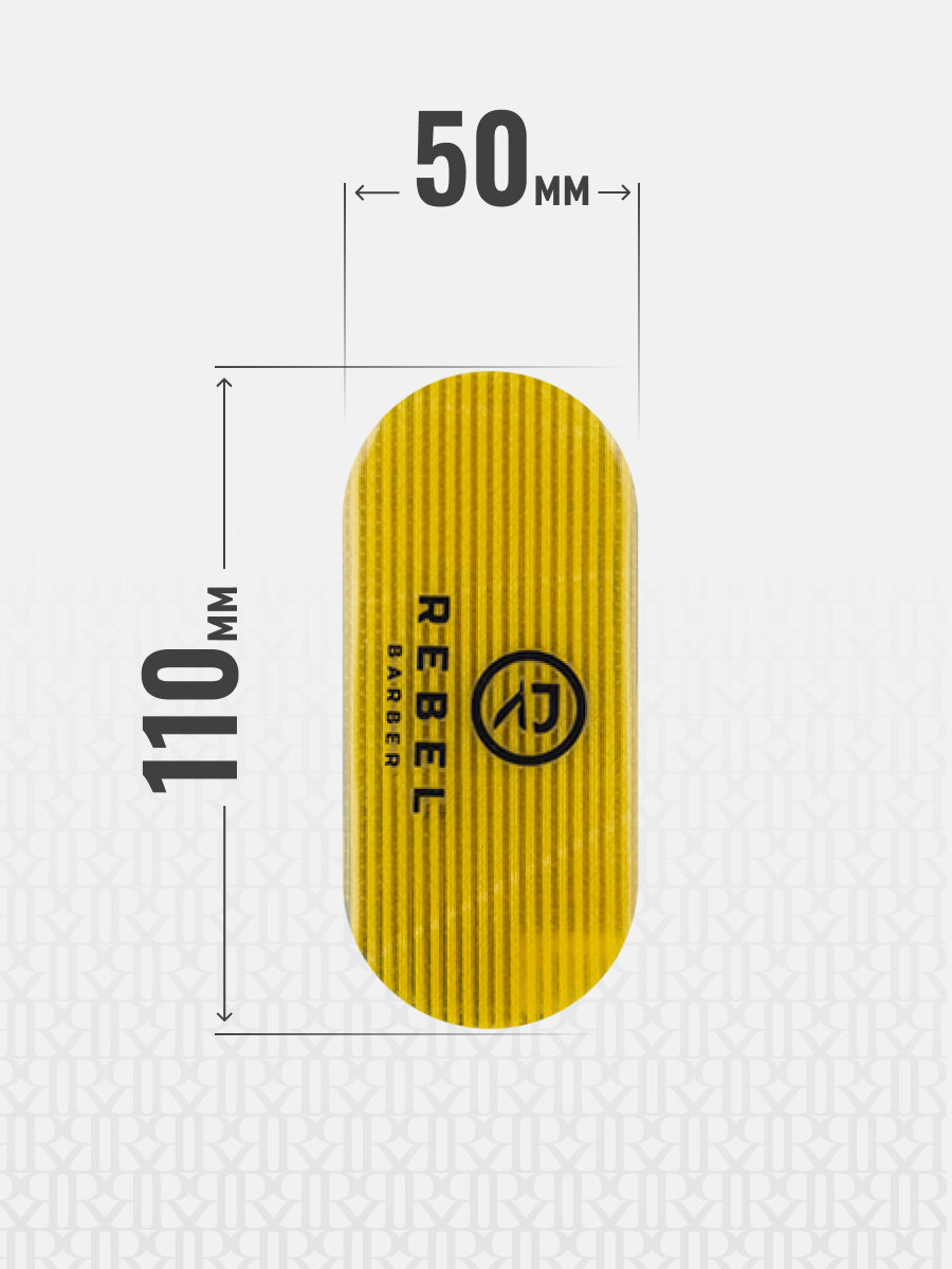 Фиксатор для волос парикмахерский REBEL BARBER, многоразовый 2 шт — фото 1