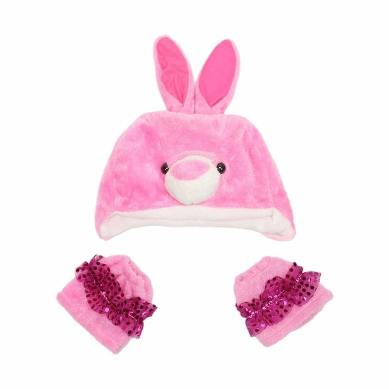 Реквизит для выступления на вечеринке COS dress up rabbit-розовый кроличий набор