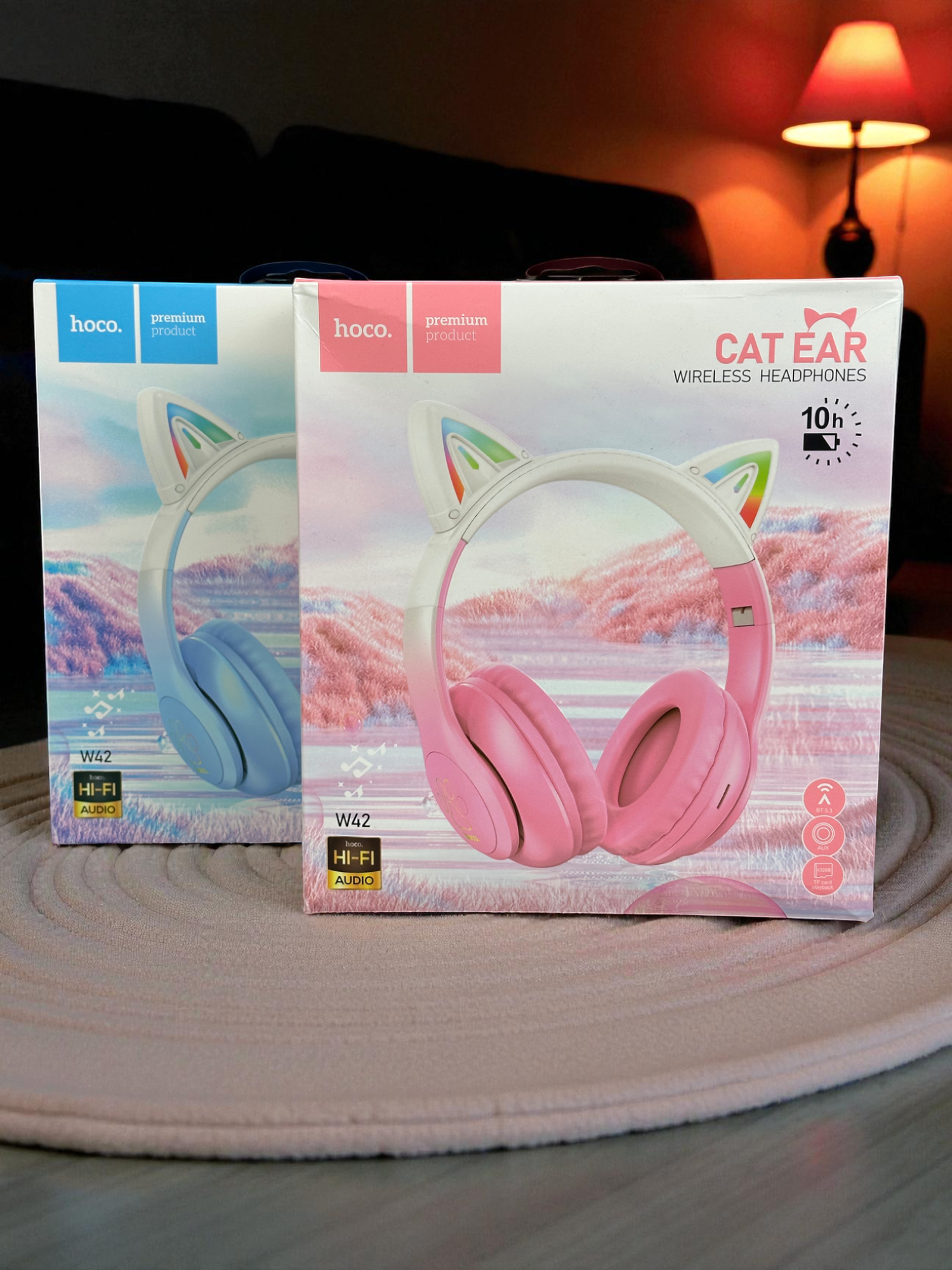 Беспроводные наушники Cat Ear Bluetooth с микрофоном для детей и девочек