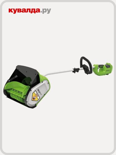 Изображение товара Снегоуборщик аккумуляторный GREENWORKS GD40SSK2 40V