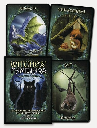 Изображение товара Карты Таро "Witches Familiars Oracle Cards" Solarus / Ведьмы Фамильяры Карты Оракула