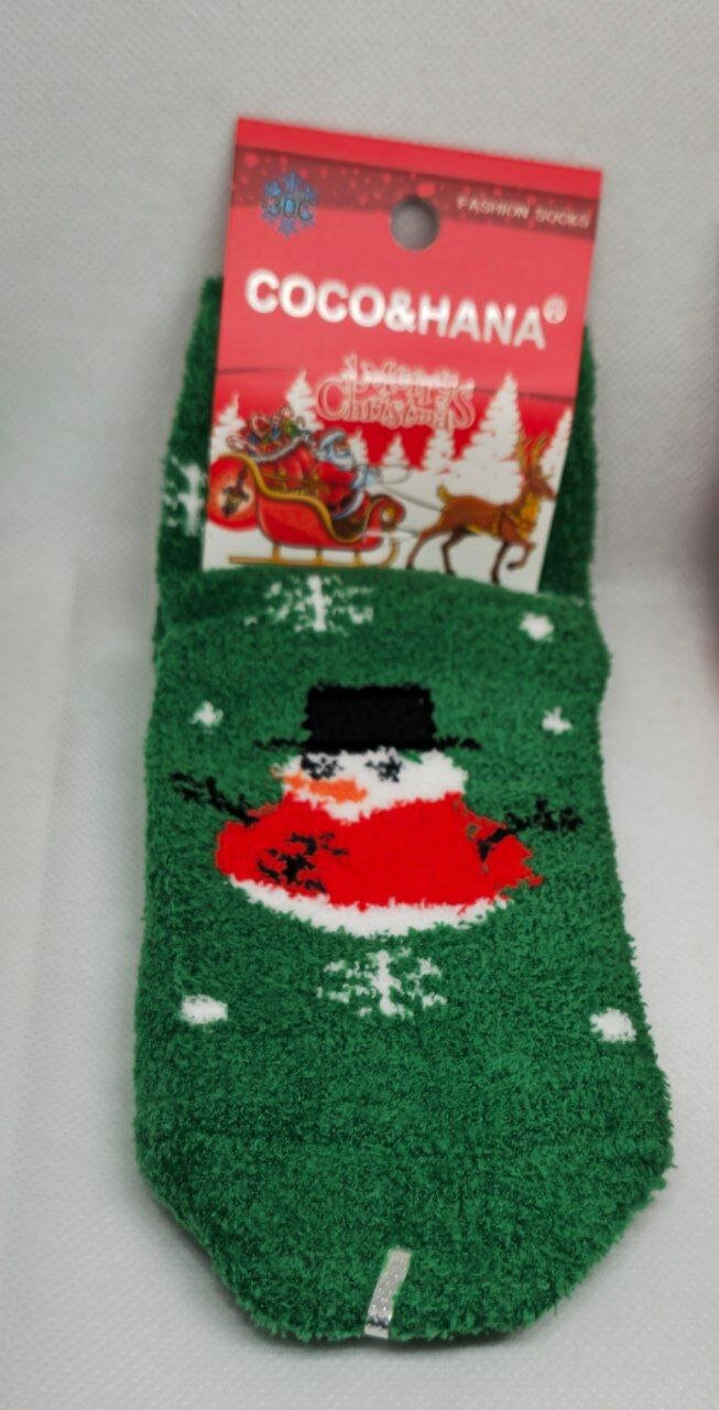 Носки "Дед Мороз и Санта", детские, для мальчиков и девочек, зима 2пара — фото 1