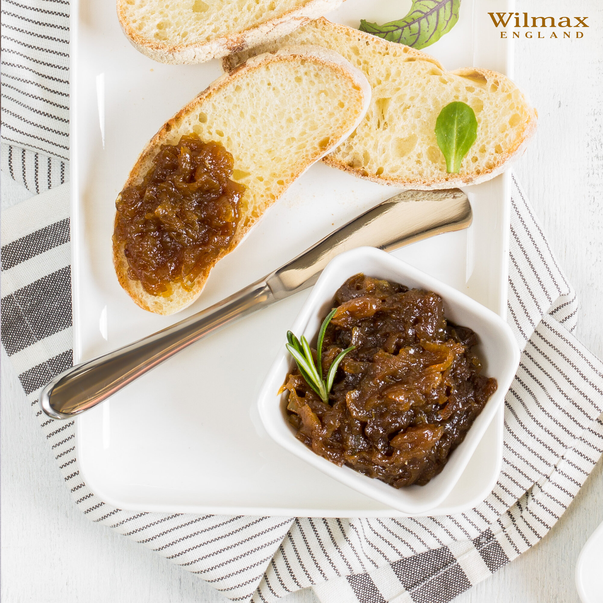 Нож для масла 17 см на блистере WL‑999116/1B — фото 1