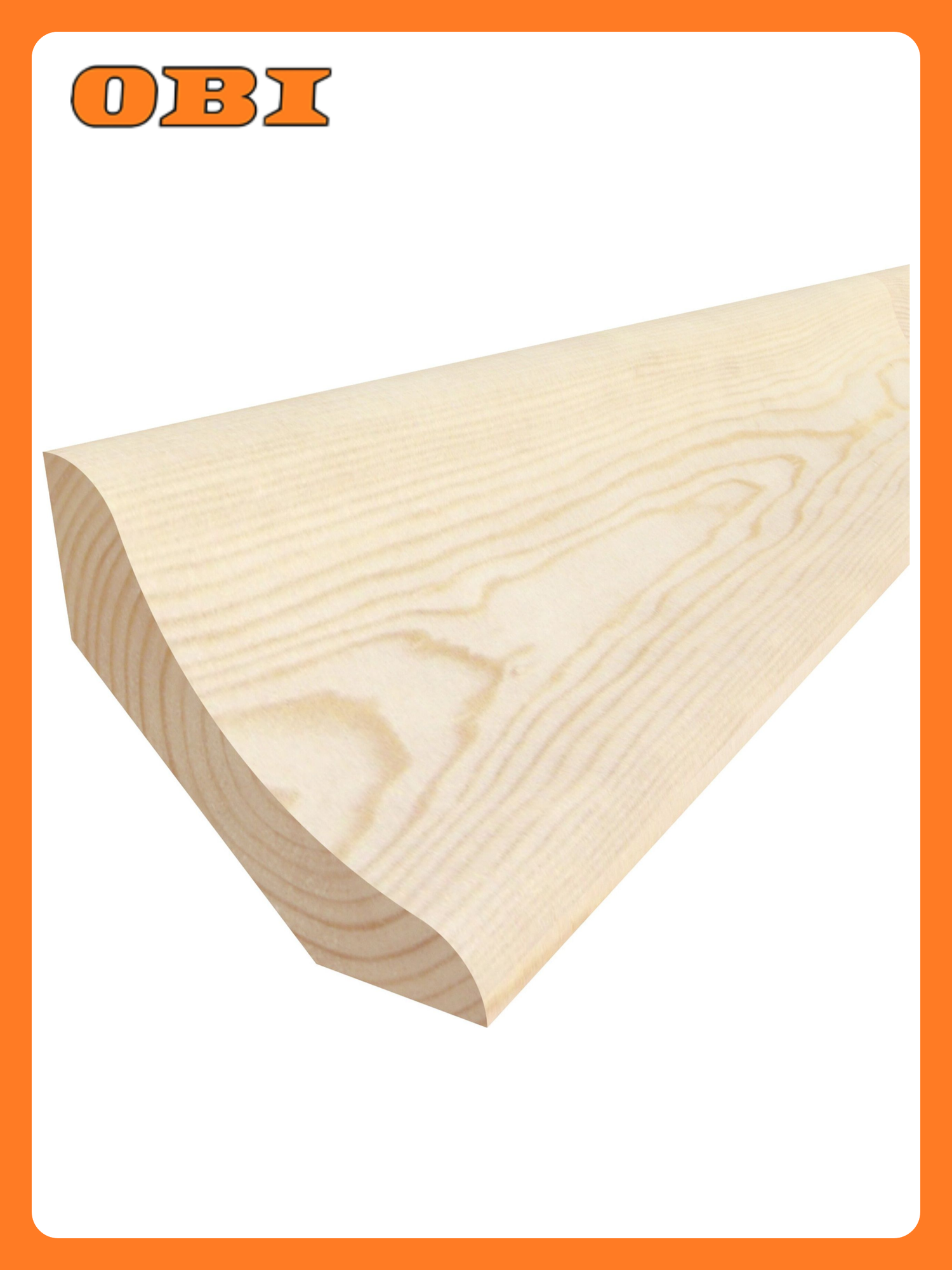 Напольный плинтус Timber Style сосна 1000х50 мм