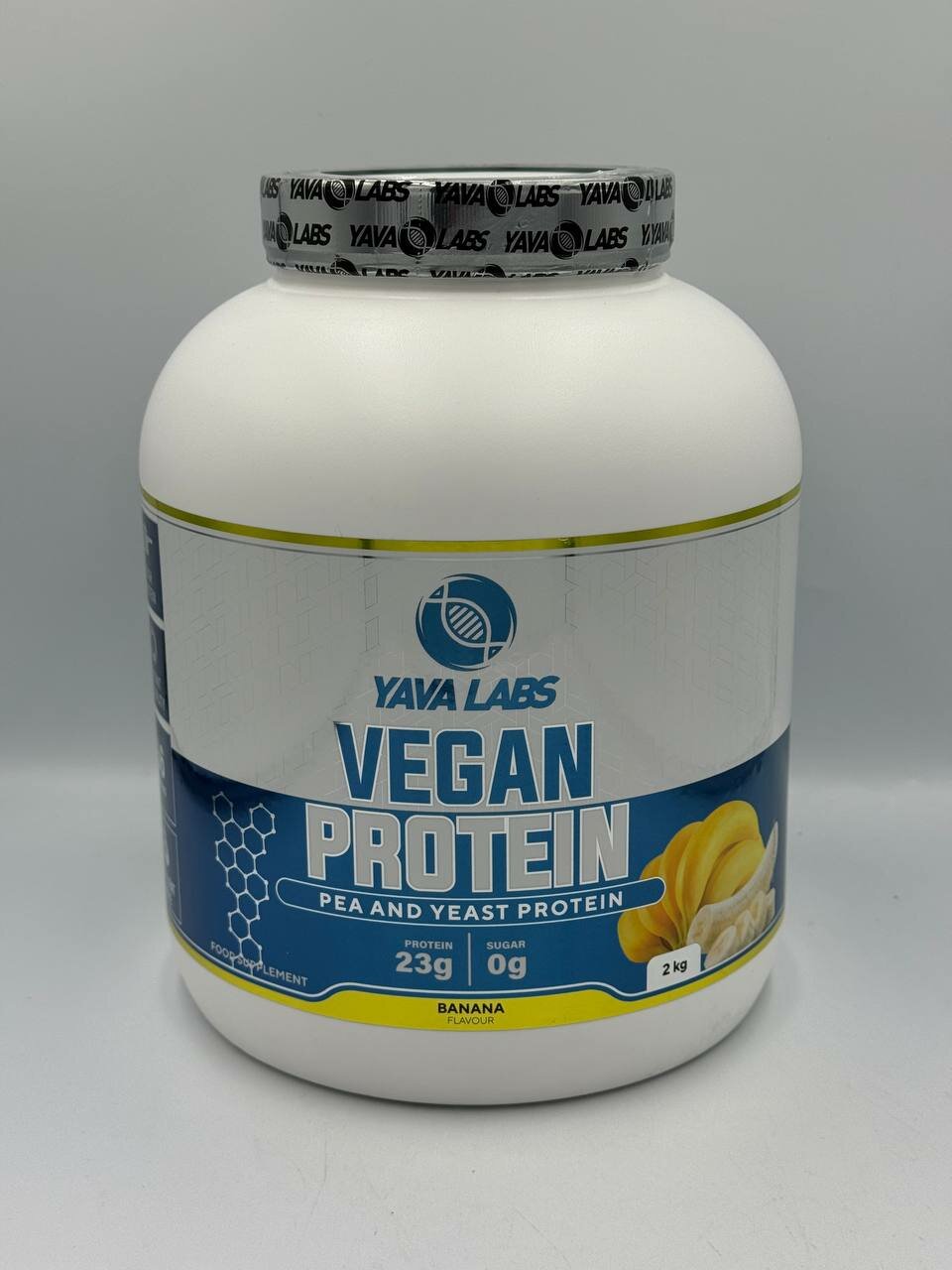 Yava labs Vegan PROTEIN 2kg вкус BANAN растительный белок ростительный