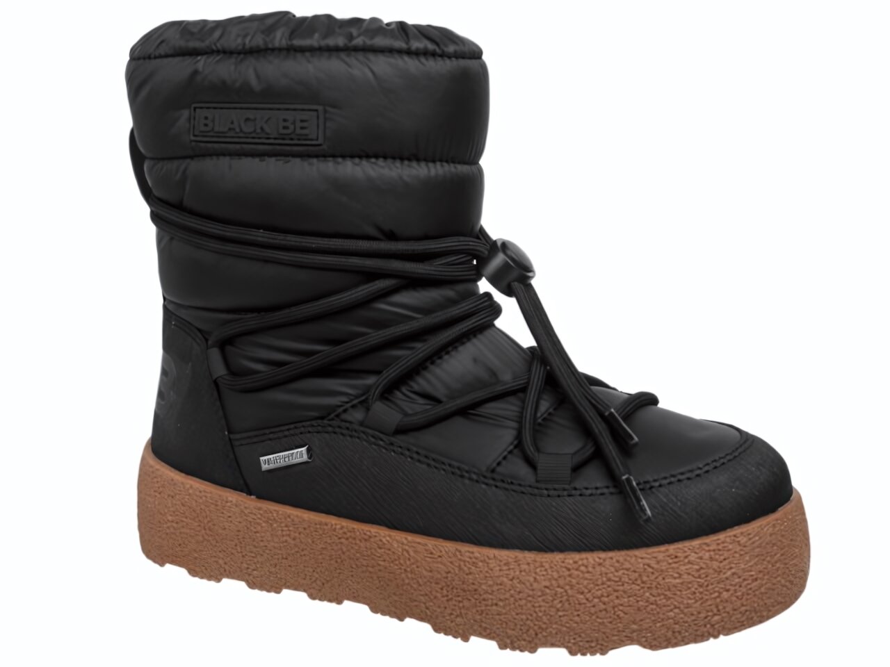 Дутики Indigo kids, размер 37, черный — фото 1