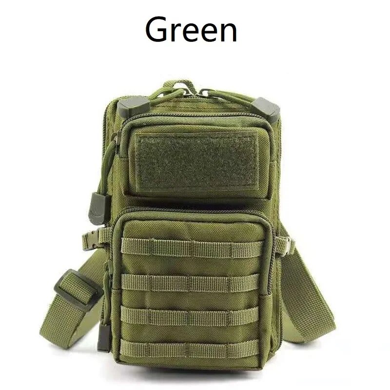 Тактическая сумка Thuram черная/коричневая/зеленая/CP/ACU Green
