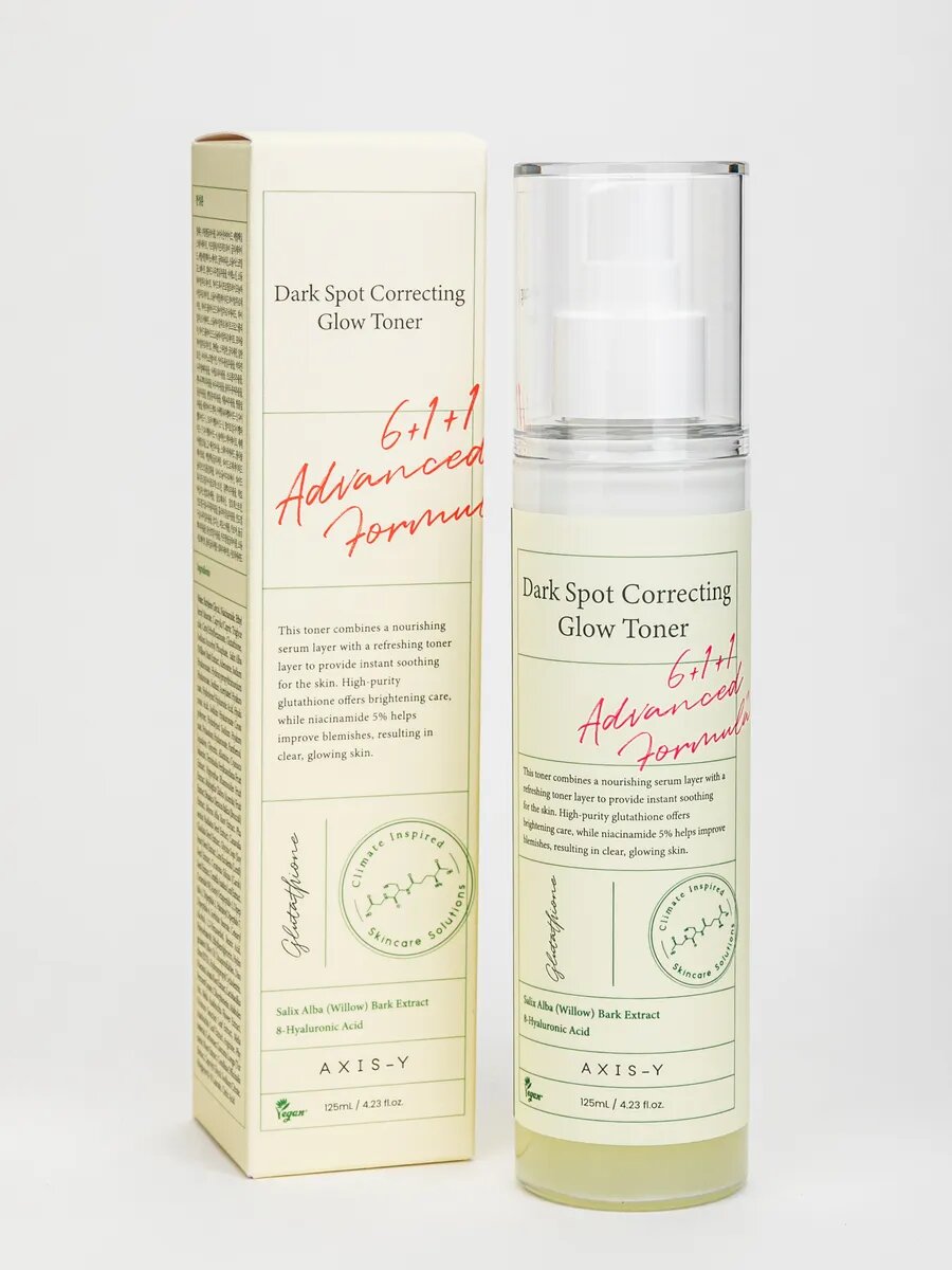 Тоник AXIS-Y – отбеливающий, тоник-мист, для всех типов кожи