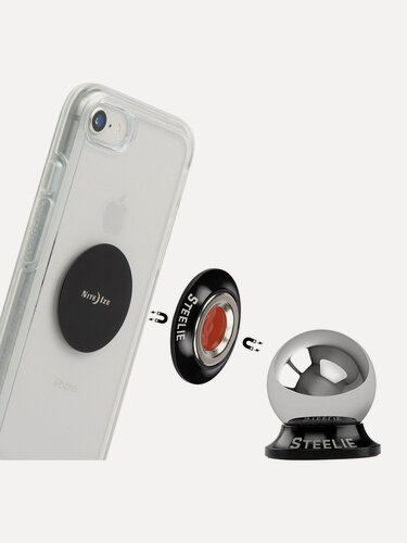 Изображение товара Магнитный держатель для смартфона Nite Ize Steelie Orbiter Dash Kit