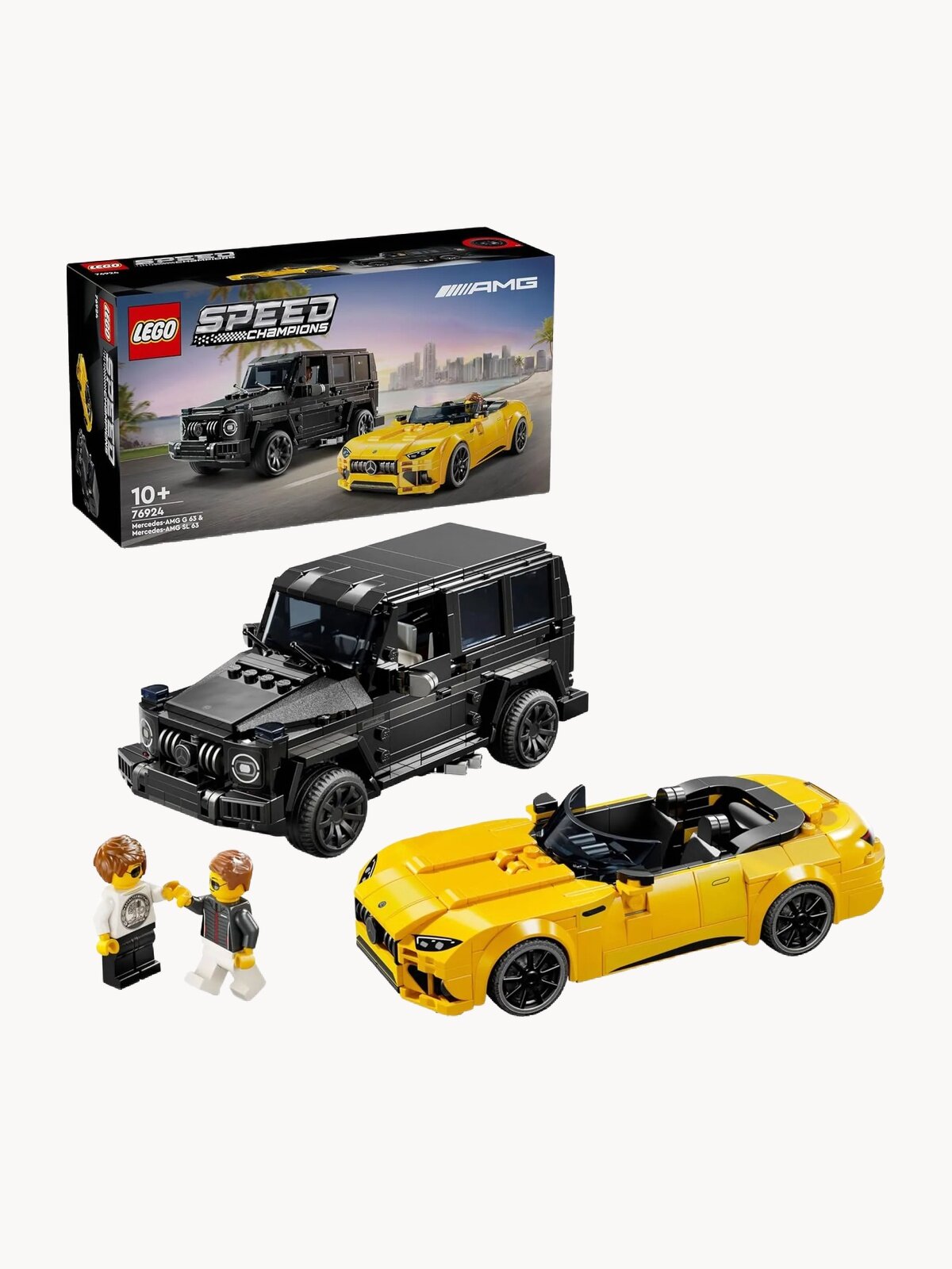 Конструктор LEGO Speed Champions 76924 Автомобили Mercedes-AMG G63 и Mercedes-AMG SL 63, 808 дет.