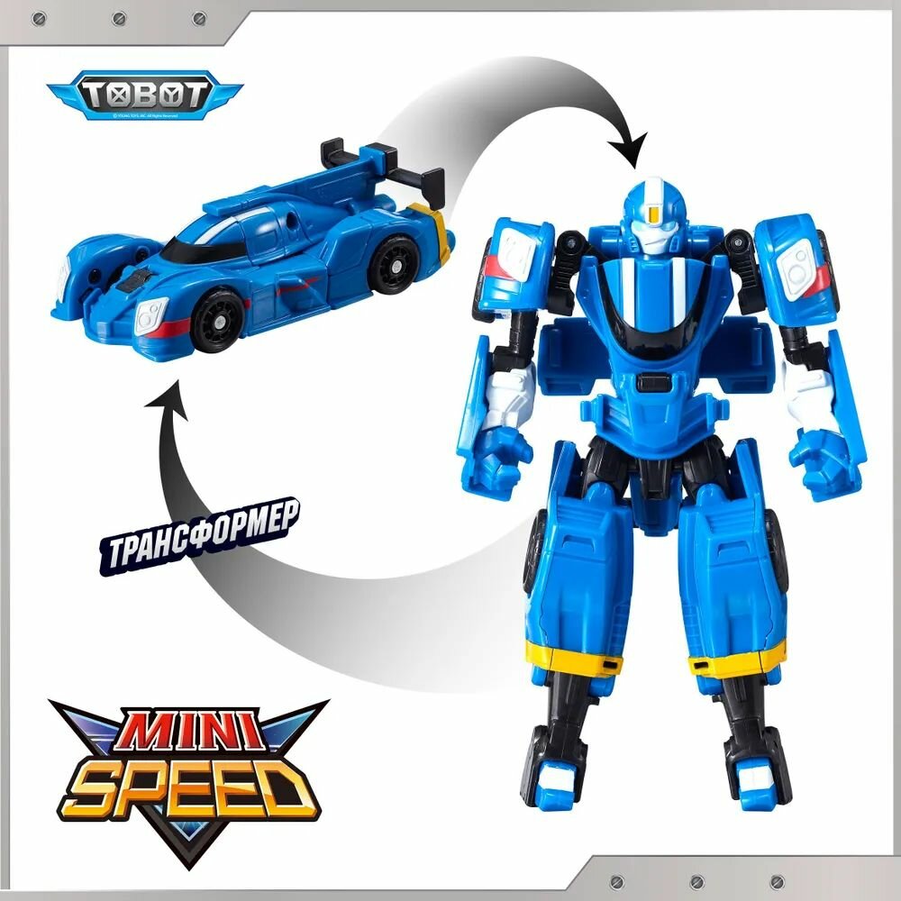 Tobot Трансформер Тобот Детективы Галактики Спиди мини 301096