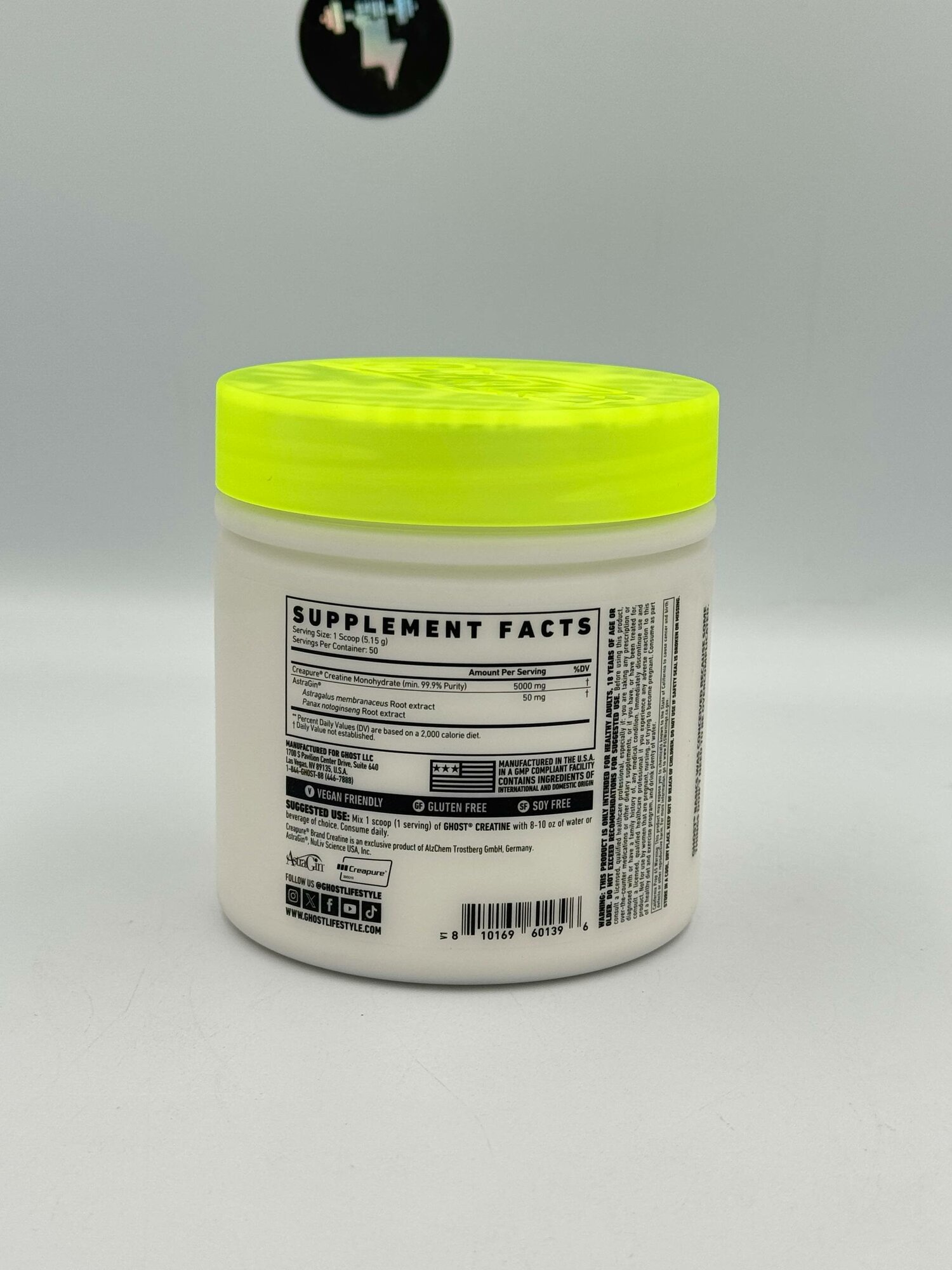 Ghost Basics Creatine 50 serving 258 g , Гхост Креатине 50 сервинг — фото 1
