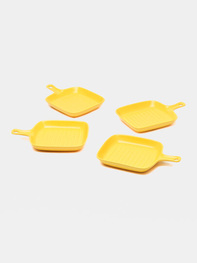 Тарелки GOLD HAPPY KITCHEN, керамические, диаметр 15 см, упаковка 1 шт — фото 1