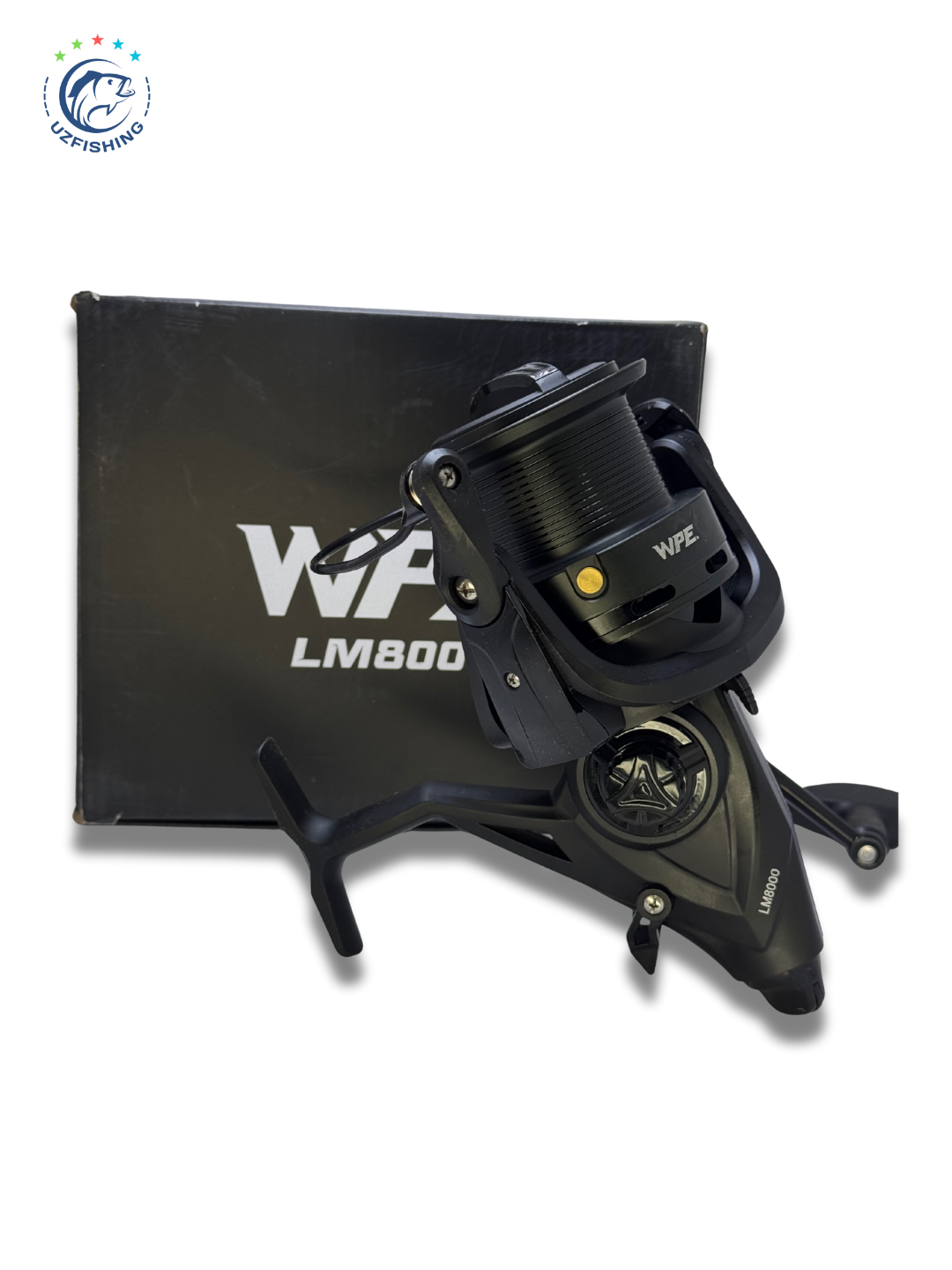 Безынерционная карповая катушка WPE LM8000 (шпуля 8000, 7+1 подшипников)
