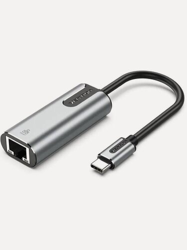 Изображение товара Сетевой адаптер Vention CFNHB USB-C M/ Gigabit Ethernet RJ45 F