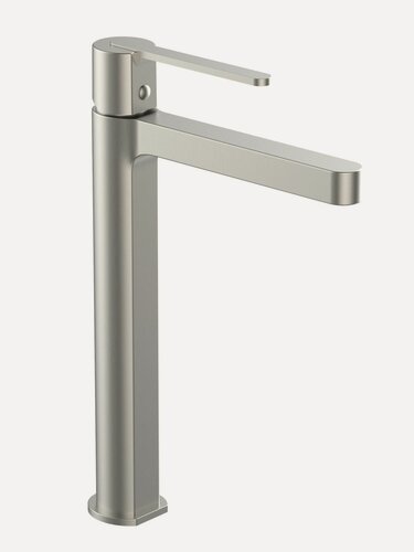 Изображение товара Смеситель для накладной раковины в ванную, высокий, на столешницу AltroBagno, никель