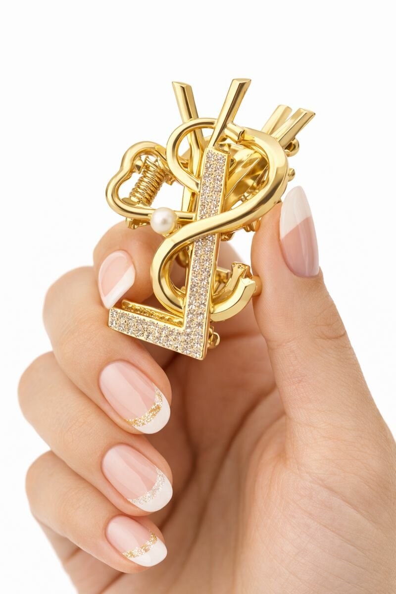 Крабики YSL для , волос подарок для женщин и девочек — фото 1