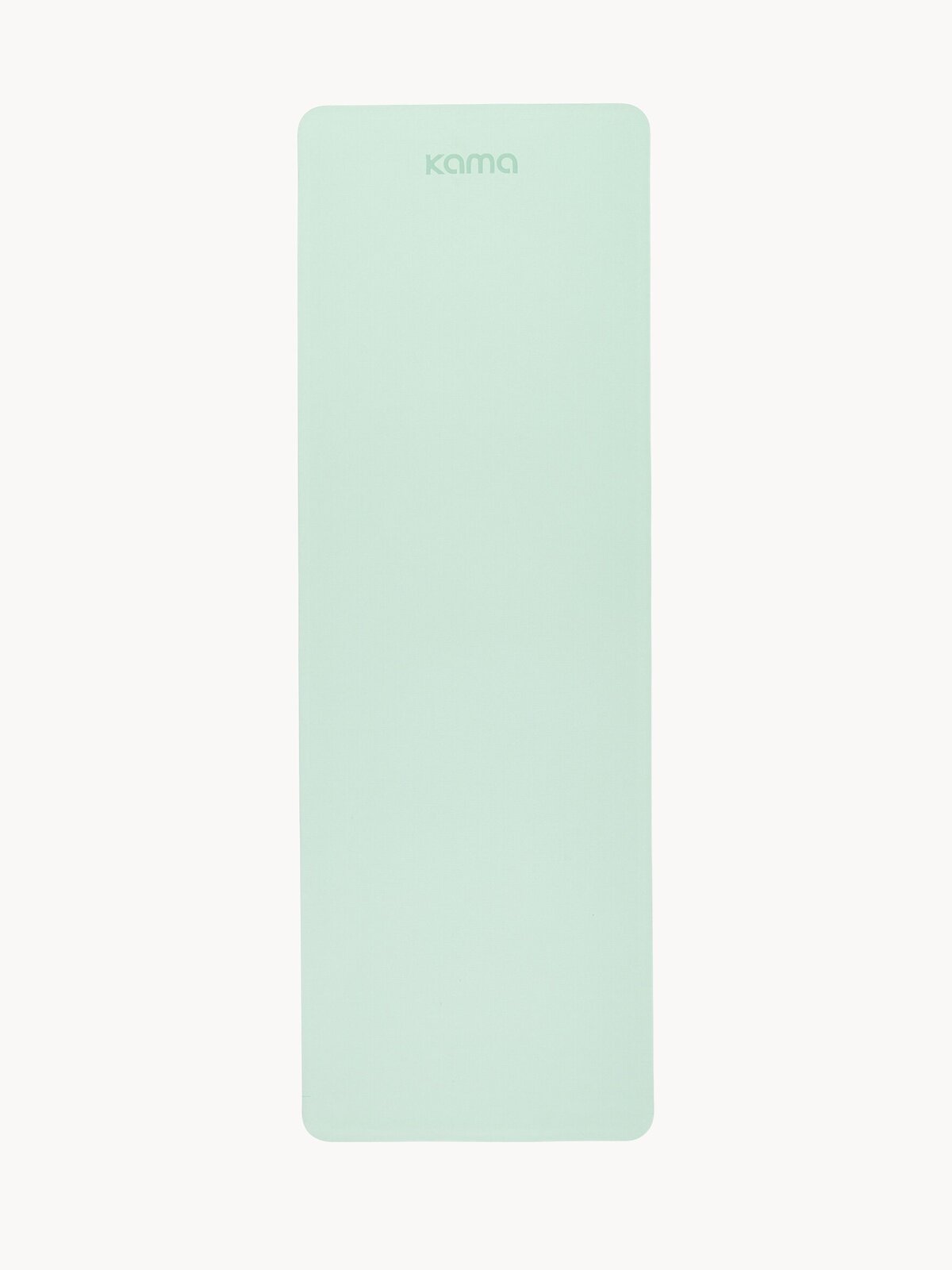 Коврик для йоги/фитнеса Kama/ светло-зеленый 6мм