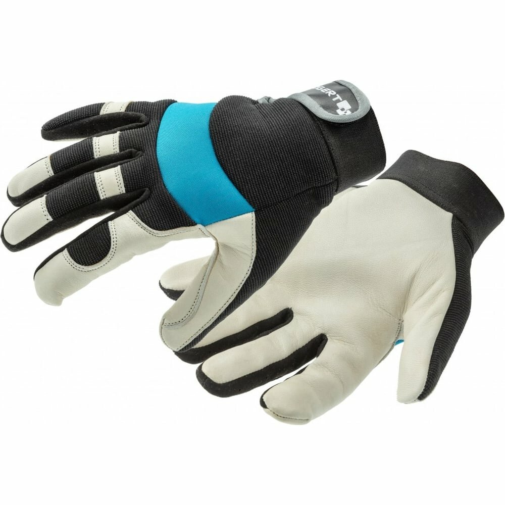 Кожаные рабочие перчатки HOEGERT TECHNIK STOR