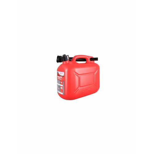Канистра PROFI 5л для топлива в комплекте с крышкой и лейкой 3TON 55297 красный