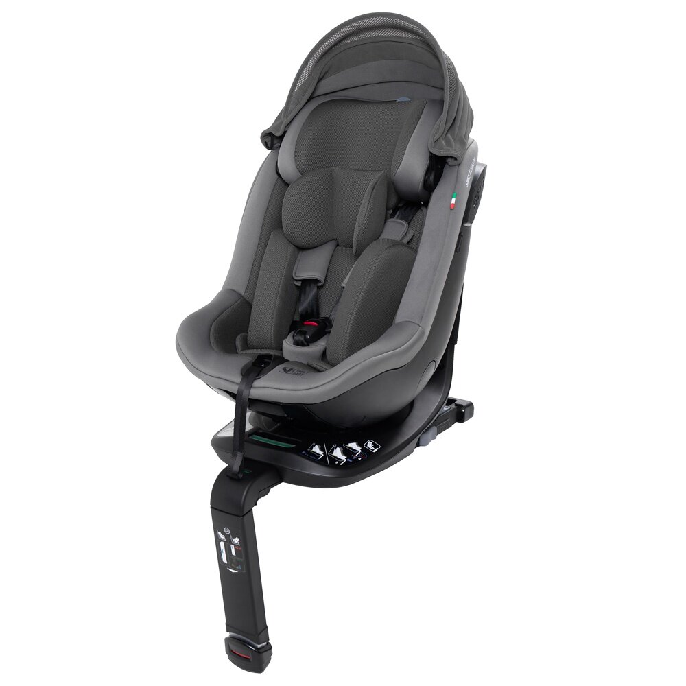 Обзор: Sweet Baby Odyssey, автокресло с рождения до 3-4 лет гр.0-1 (0-18 кг), цвет Dark Grey