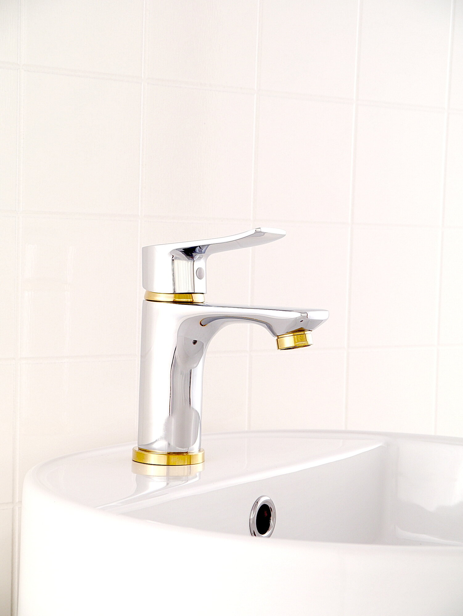 Смеситель Potato P1032-4, цинковый сплав, хромированный, горизонтальный монтаж — фото 1