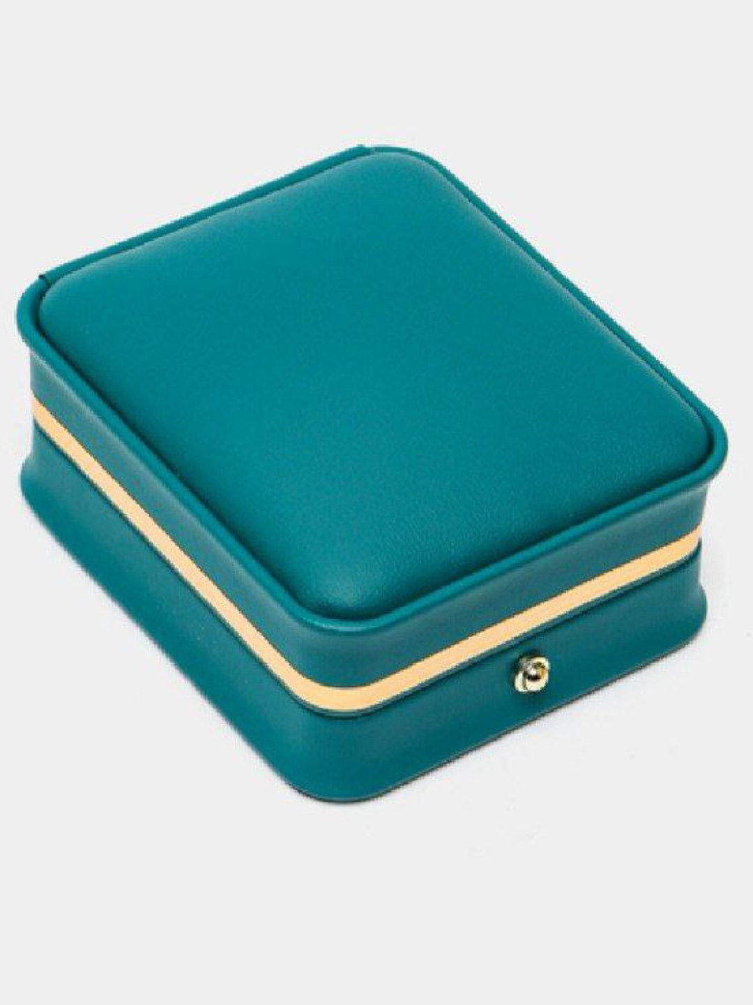 Подарочная коробка, кожаная обивка, горящая лампа, сиденье, 4x7x9 см. Для колец, серег и цепочки. — фото 1