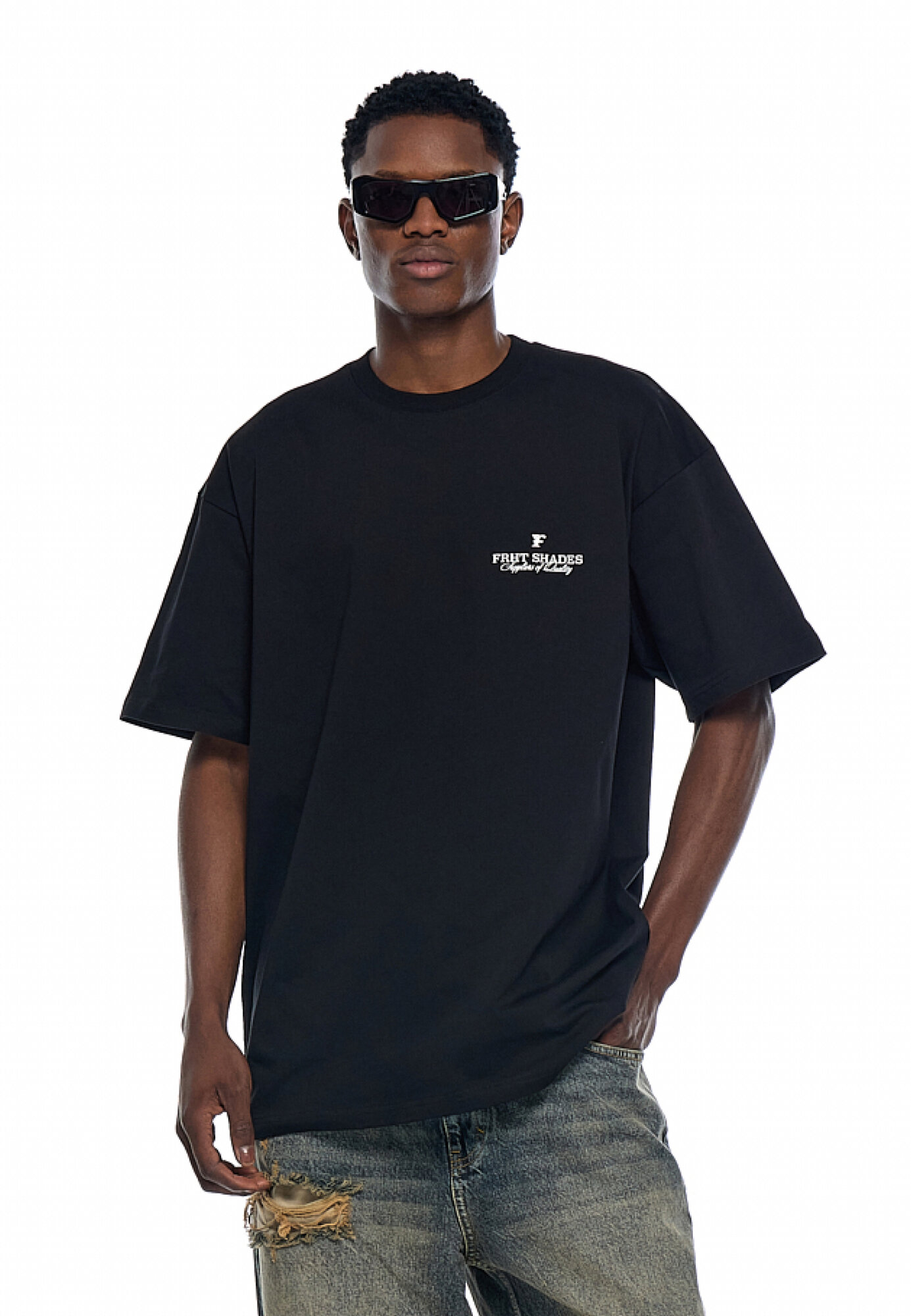 Футболка FRHT Shades, 1 шт., размер XL, black