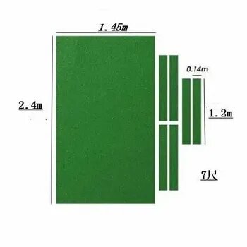 Комплект сукно для бильярдного стола размером 7 футов (145 cm* 240cm)