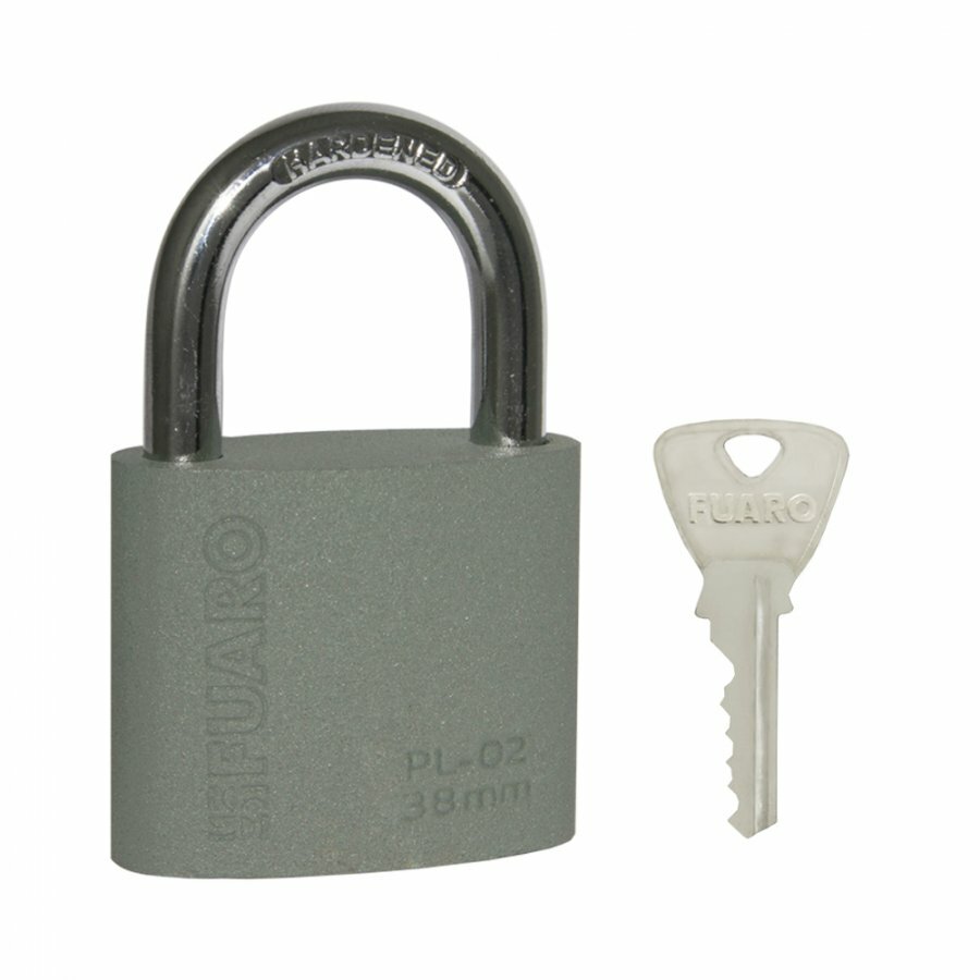 Замок навесной FUARO PL-PROTEC-0238 3key (PL-02-38) англ. /блистер