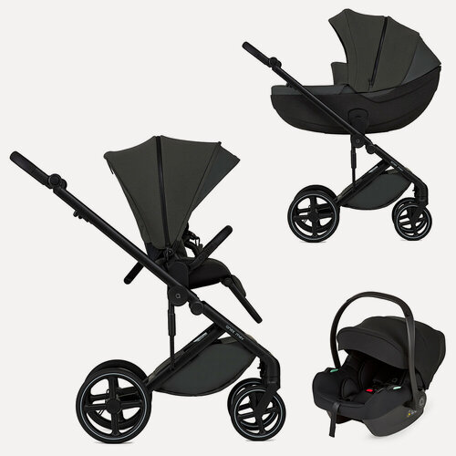 Изображение товара Детская коляска 3в1 Anex Mev, цвет Ditto (Графитовый)
