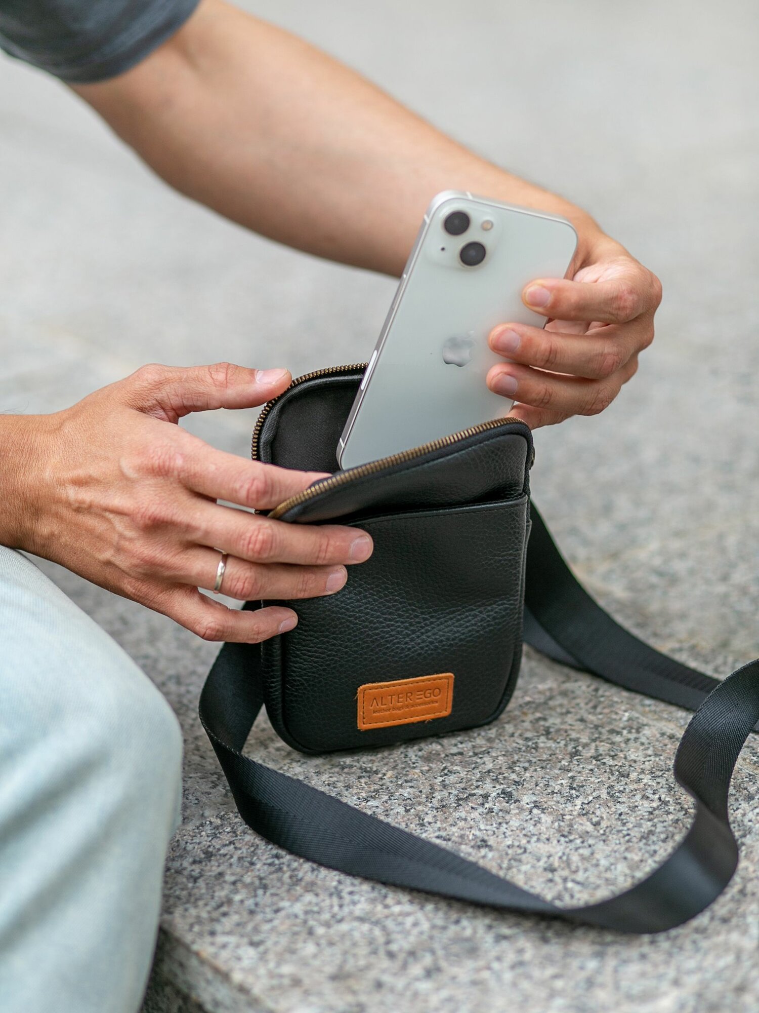 Сумка кросс-боди ALTER EGO, черный — фото 1