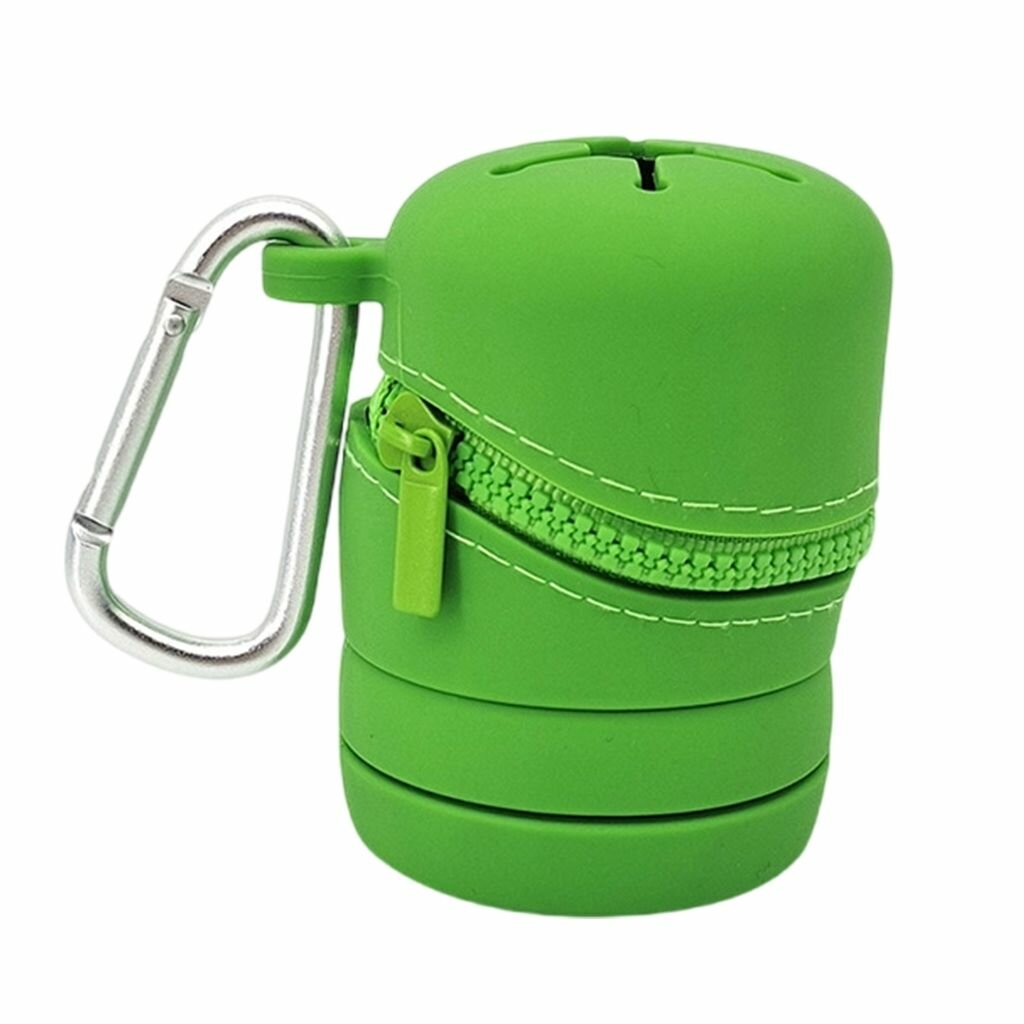 Складной мусороуловитель для ловли нахлыстом-зеленый