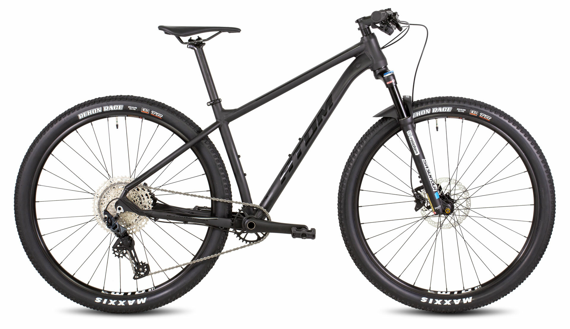 Велосипед ATOM BION NINE 700 Рама: L(18.5") MattBlack