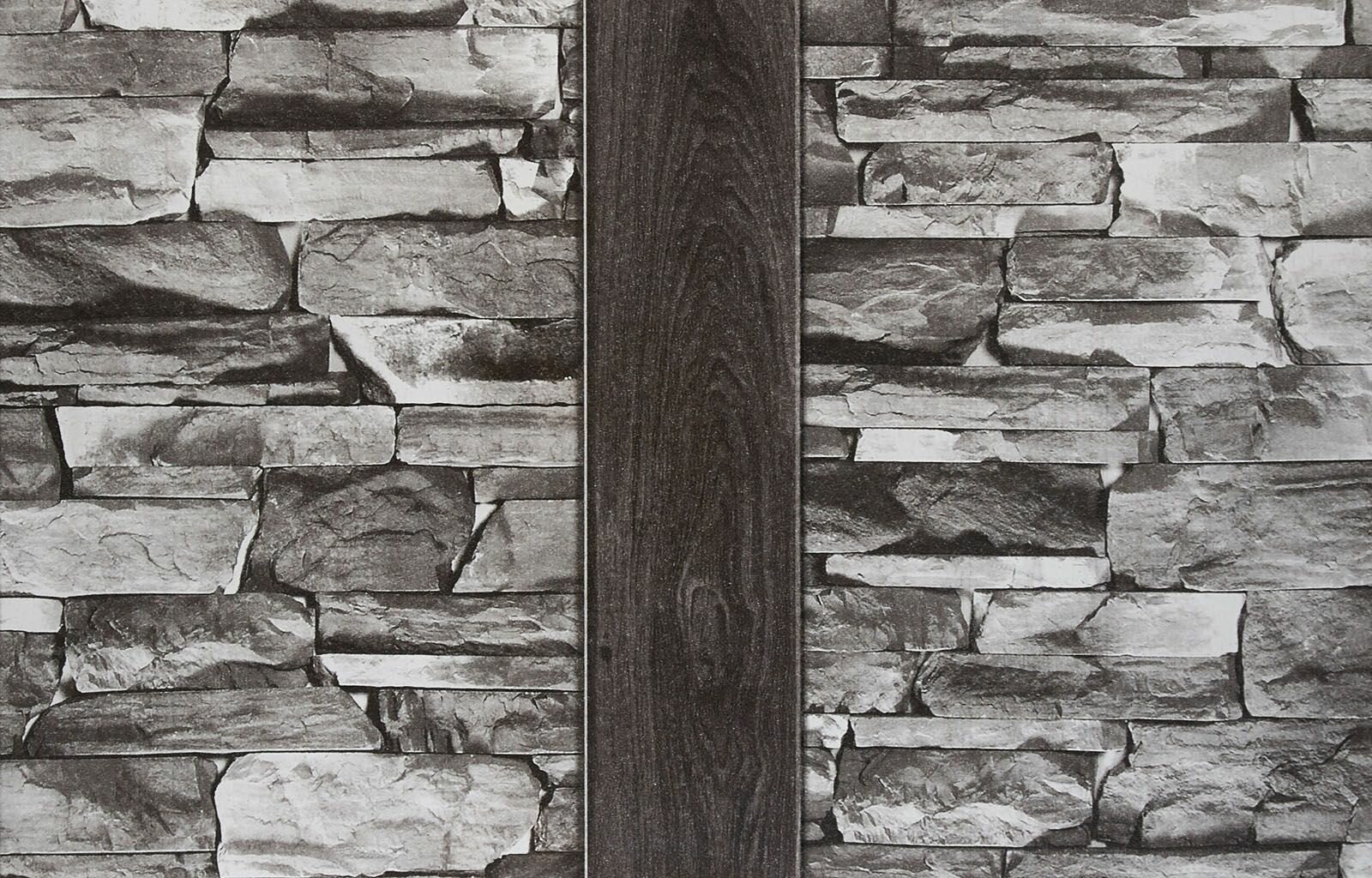 Обои бумажные моющиеся полуметровые 053*10м Стена 3