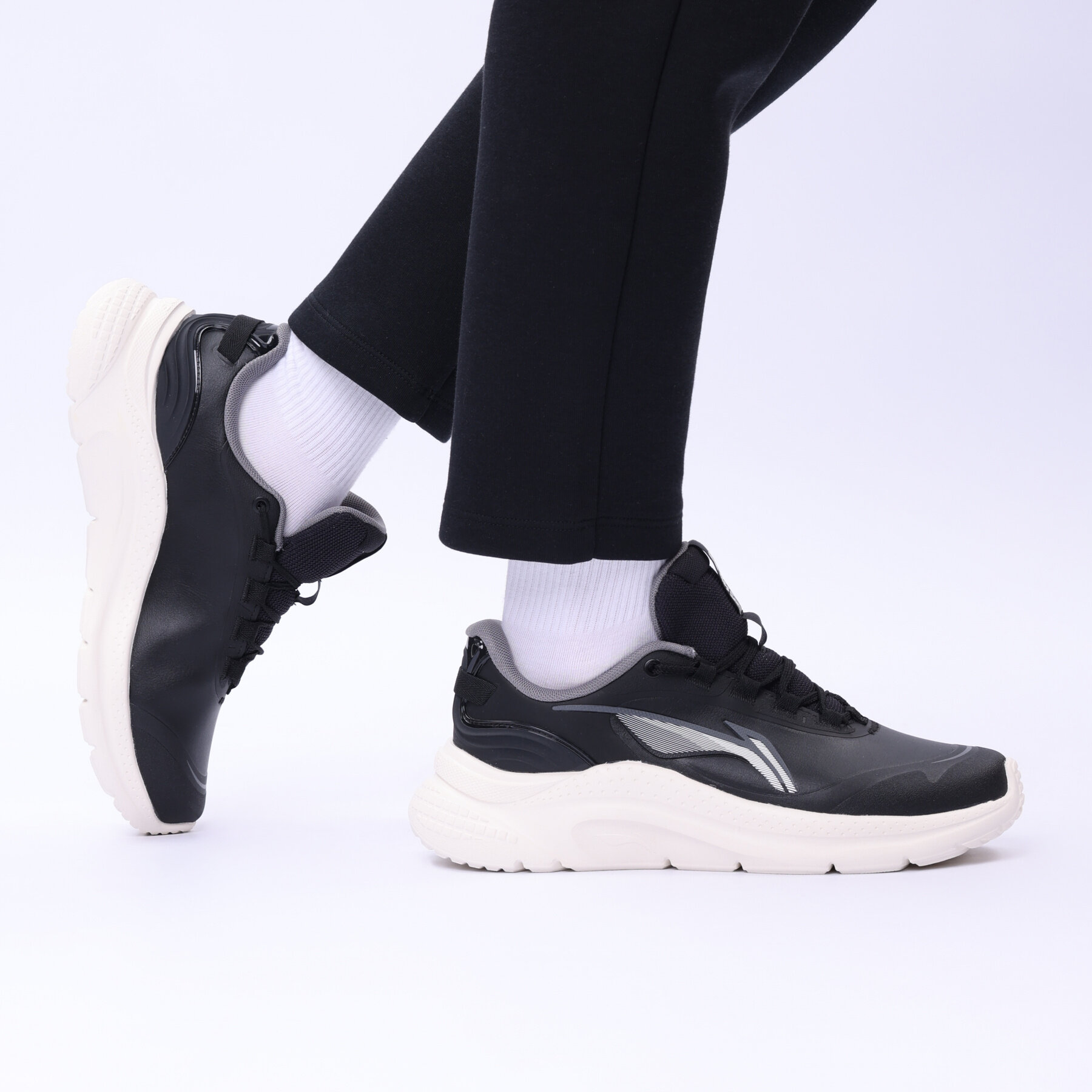Кроссовки LI-NING LN Flow, размер 7.5, белый