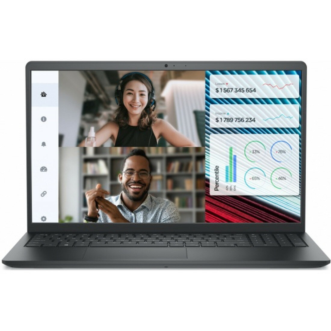 Ноутбук Dell Vostro 3520, 15.6", 4GB RAM, 500GB HDD, Intel Core i3-3217U
