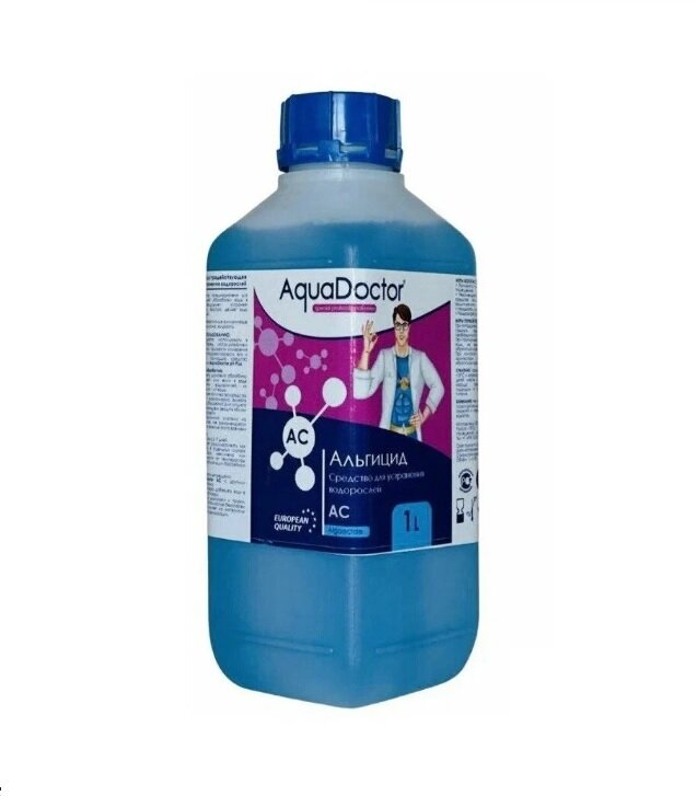 Быстродействующее средство для устранения водорослей Альгицид АС (1л) AquaDoctor