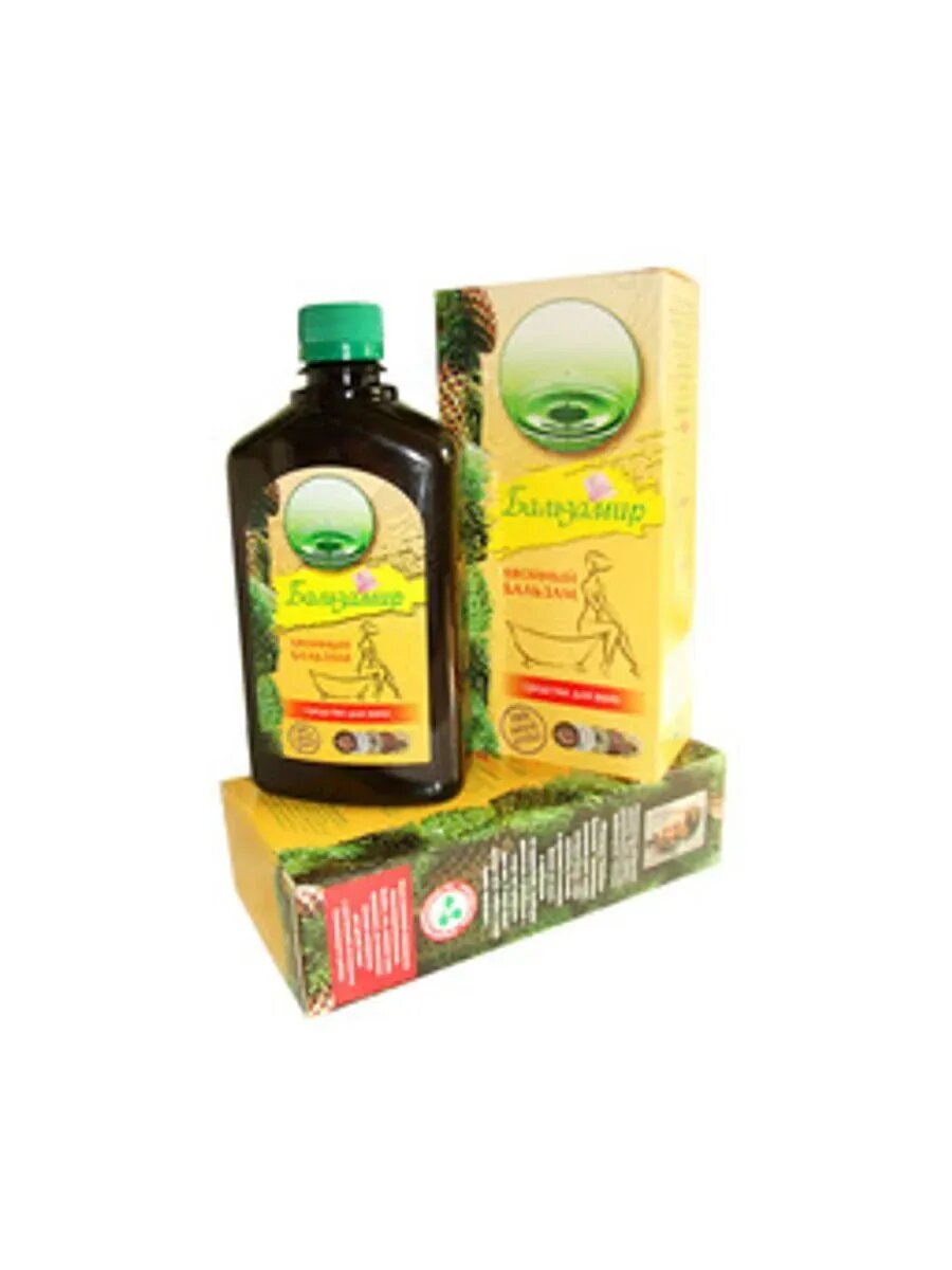 Бальзам для ванн Бальзамир, хвойный, 500мл, флакон, эффективность — фото 1