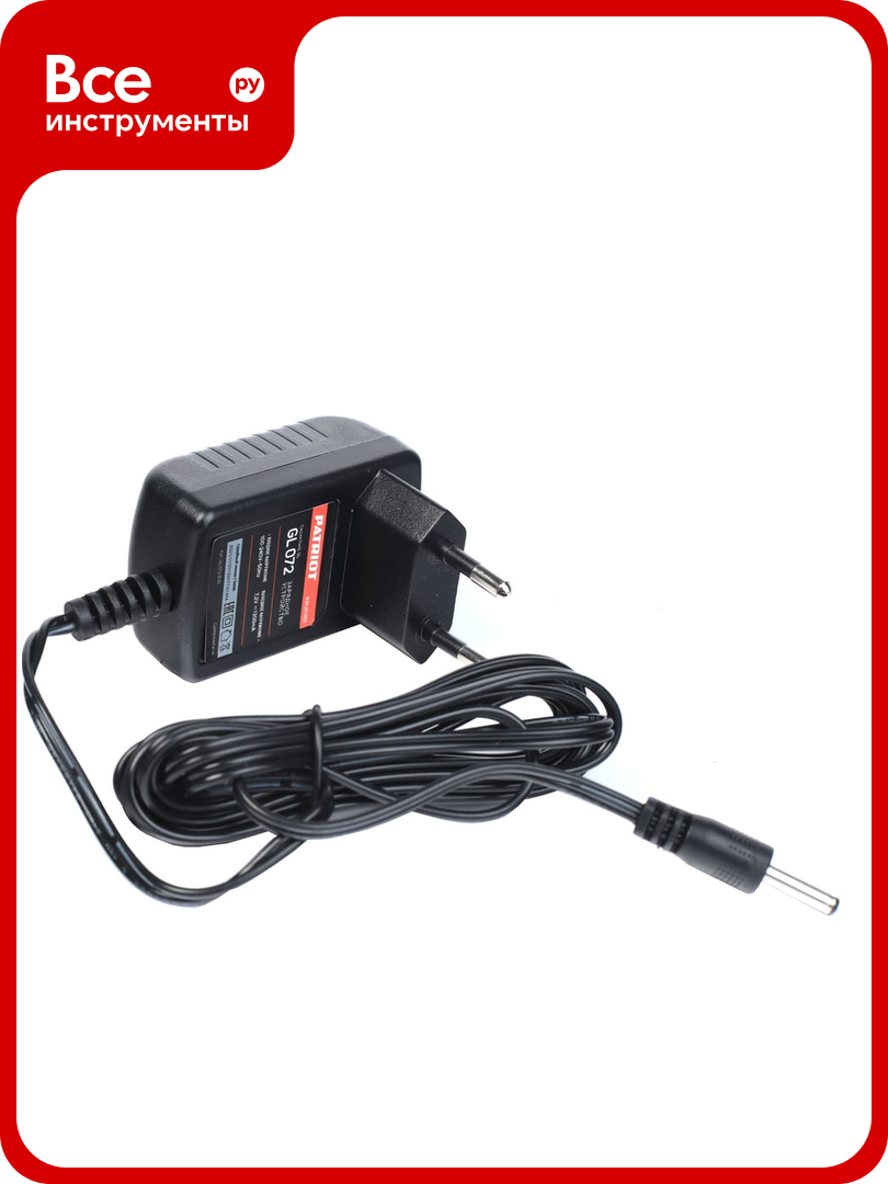 Устройство зарядное GL072 7.2V PATRIOT 830201252